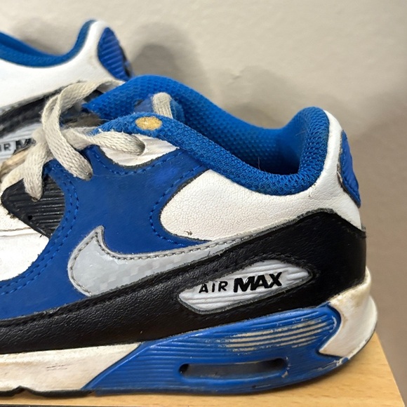 Nike Air Max Kids Sneakers - Blue, White, Black - Picture 3 of 16